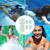 Swimming Private Stickers,4X Adhesive Private Patches | Silicone Protective Pads Water Sports Hygienic Liners Extended for Women Daily Use Swimsuits Spa view 4