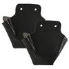 ifundom 2pcs Leather Roller Skate Toecover with Good Cushioning Performance and Simple Cleaning Convenient Skates Protector for Sturdy Toe Guard Black Colour view 1