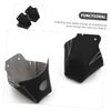 ifundom 2pcs Leather Roller Skate Toecover with Good Cushioning Performance and Simple Cleaning Convenient Skates Protector for Sturdy Toe Guard Black Colour view 3