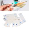 ZAICOLER Thermometer Covers Disposable, 100pcs PE Film Digital Thermometer Probe Covers Oral Thermometer Cover Easy to Use for Hospital, Home, Health Center view 2