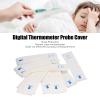 ZAICOLER Thermometer Covers Disposable, 100pcs PE Film Digital Thermometer Probe Covers Oral Thermometer Cover Easy to Use for Hospital, Home, Health Center view 3