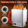 Electric Sauna Heater, Wall Mount Steamer, Stainless Steel Control for Sauna Rooms & Steam Bath, Adjustable Timer & Temperature view 4