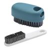 HANABASS 1set Household Clothes Brush Soft Bristle Scrub Brush for Shoes Laundry Portable Cleaning Tools for Home Kitchen Bathroom Efficient Dirt Removal 2pcs view 1