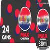 psi Max Cherry, 330ml Cans, Pack of 24 by Kandy Collection view 1