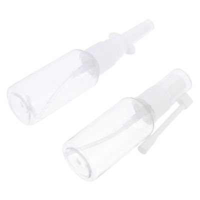 PACKOVE 2pcs Portable Nasal Aspirator Bottles for Babies Simple Operation and 30ml Pet Material Suitable for Nose and Nasal Cavity Cleaning