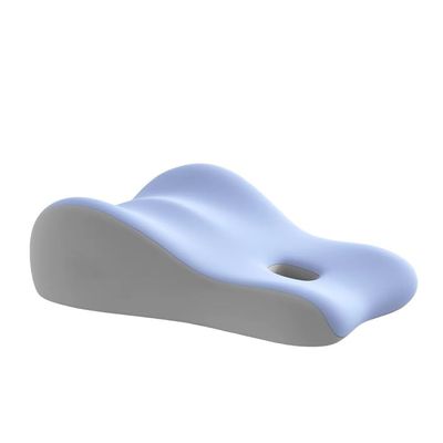 Discreet Wedge Pillow for Couples - Waterproof & Portable Cushion for Intimacy Support, Firm Foam Pillow with Washable Cover(Bule