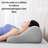 Discreet Wedge Pillow for Couples - Waterproof & Portable Cushion for Intimacy Support, Firm Foam Pillow with Washable Cover(Bule view 2