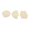 3PCS Pie Molds Set Mini Hand Pie r Non Stick Heat Resistant Easy Clean Lightweight for Christmas Baking Parties Kitchen ABS Material view 2