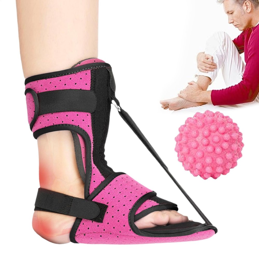 Acunny Foot and Ankle Support | & Comfort Under Strain - Plantar Support for Recovery for Women & Men, Sleep, Pregnancy, Travel & After Training