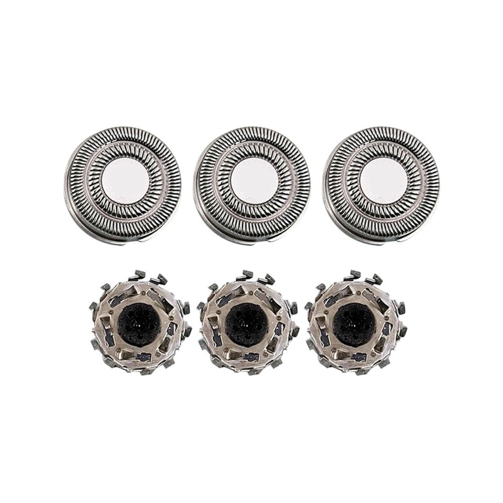 3PCS,Compatible for MijiaS500C S500 S300 Electric Shaver Head Replace Shaver Net MJTXD01SKS Cutter Head Accessories