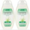 Intimate Cleansing Wash with Aloe Vera, Soothing, Soap-Free, pH-Balanced Formula for Daily Feminine Hygiene, 2 x 250ml, pack of 2 view 1