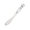 WRITWAA Eye Massage Sticks Spoon and Massage Stick Silver Zinc Alloy for Women 2Pcs with Smooth Surface and Two Different Ends Promoting Eye Cream Absorption Skin Care Tool view 1