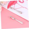 WRITWAA Eye Massage Sticks Spoon and Massage Stick Silver Zinc Alloy for Women 2Pcs with Smooth Surface and Two Different Ends Promoting Eye Cream Absorption Skin Care Tool view 4