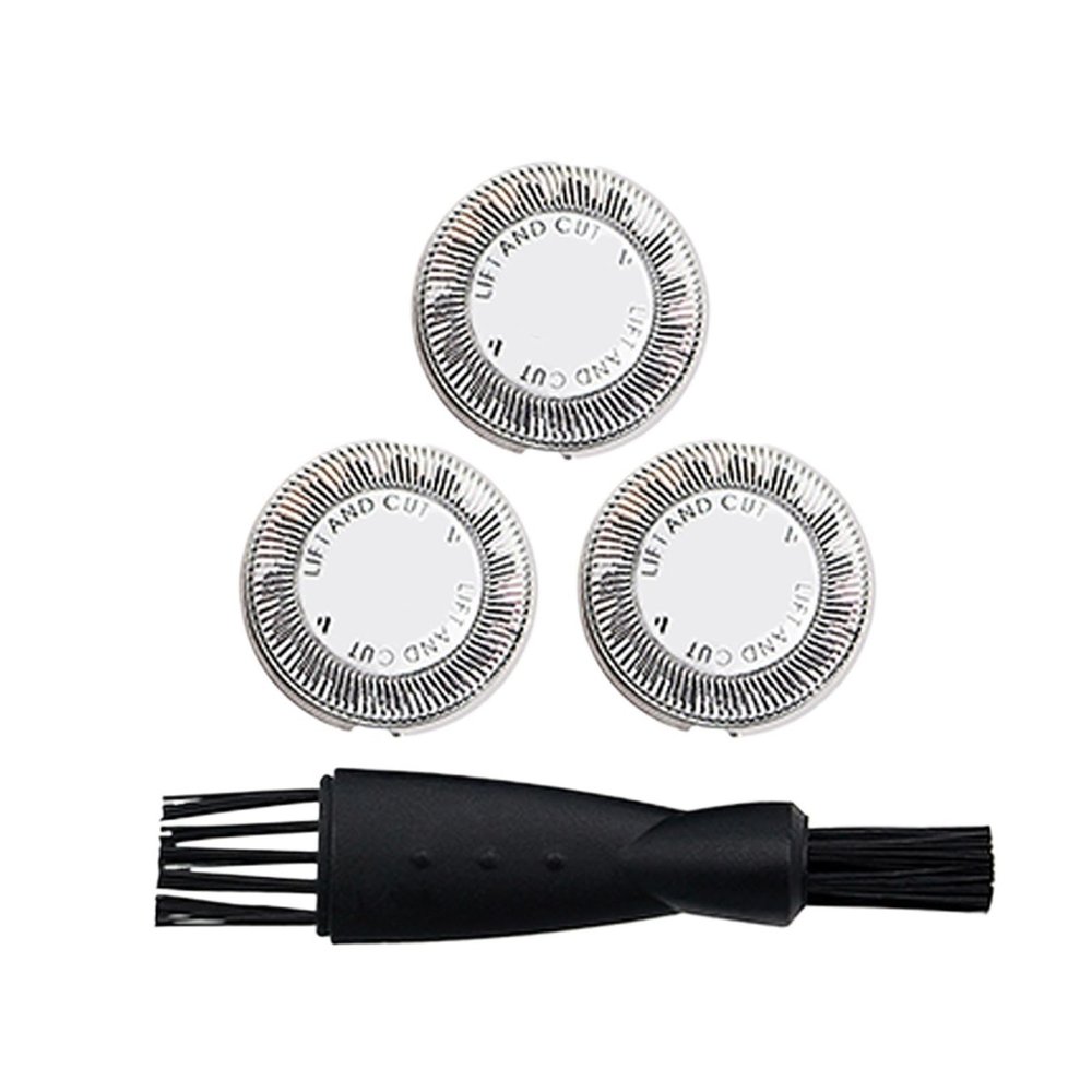 3pcs Replacement Head Razor BladeCompatible for PhilipsShaver HQ3 HQ4 HQ54 Hq56 Hq46 HQ442 HQ300 HQ916 HQ6900 HQ6970 HQ6990 Razor Blade