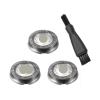 3 Pcs Replacement Shaver Head,Compatible for PhilipsHQ3 HQ4 HQ55 HQ56 HQ6900 HQ6868 HQ5812 HQ6874 Razor Blade view 2