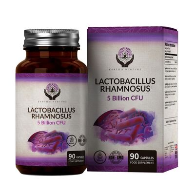 EN Lactobacillus Rhamnosus, L-Rhamnosus 90 Capsules, 5 Billion CFU