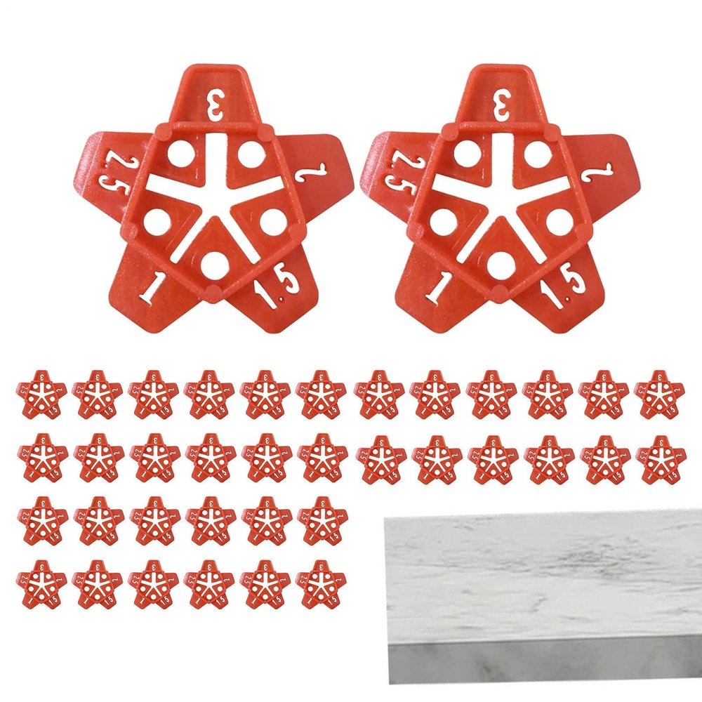 Floor Wall Tile Gap Locator 50 Pieces Multi-Purpose Positioning Spacer