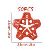 Floor Wall Tile Gap Locator 50 Pieces Multi-Purpose Positioning Spacer view 2