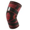 1 Pc Compression Knee Sleeve Knee Support with Patella Pad Side Stabilizers Knee Braces for Relief Meniscus Tear Joint Pain Knee Brace view 1