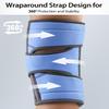 ABYON Knee Support for Men & Women Arthritis, Meniscus Tear, ACL, Knee Brace with Triple Side Stabilizers and Adjustable 360 Wraparound Strap for Maximum Knee Pain Support and Fast Recovery view 3