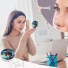 BVKWNTSA Portable Round Roaring Dragon Printed Contact Lens Case is Stylish and Compact, Easy to Carry and Protects Lenses. view 4
