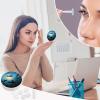 BVKWNTSA Portable Round Hammerhead Sharks Printed Contact Lens Case is Stylish and Compact, Easy to Carry and Protects Lenses. view 4
