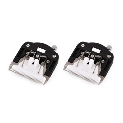 2 PCS Electric Carpet Trimmer Replacement Head, Effective Clipper Blade for Tufting Carpet Rug Clean, 5 Levels Adjustable High Temperature Carpet Trimmer for Tufting (2 pack)