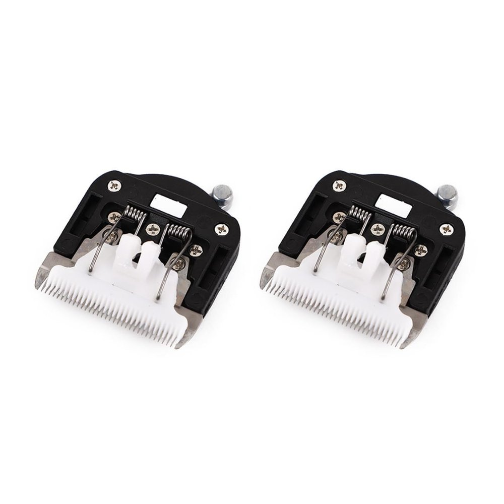 2 PCS Electric Carpet Trimmer Replacement Head, Effective Clipper Blade for Tufting Carpet Rug Clean, 5 Levels Adjustable High Temperature Carpet Trimmer for Tufting (2 pack)