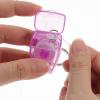 5 Pieces Portable Dental Floss Keychain Dentist Gifts Key Ring Floss Stick for Teeth Cleaning (Random Colour 15 m) view 2