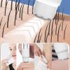 TARSHYRY Electric Body Hair Trimmer Womens Bikini Trimmer Lady Shaver with USB Rechargeable IPX6 Washable Rounded Safety Cutter Heads for Pubic Hair Grooming with Foot Grinder Head view 3