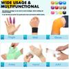 12 Pack Self Adhesive Bandage Wrap, 2.5cm x 4.5m Non-Woven Self Adherent Cohesive Bandage, Vet Wrap Wound Tape for Thumb Finger Wrist Knee Ankle, Skin view 3