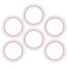 [UPGRADED] Sealing Gasket for Bialetti Moka Induction 4 Cups & Moka Express 4 Cups Iconic Stovetop Espresso Maker - 6 PCS Replacement Food Grade Silicone Seal Ring for Aluminum Coffee Maker Pots view 1