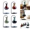carotoe Hanging Glazed Ceramics Essential Oil Burners Aromatherapist Diffuser Tealight Holder With Iron Stand Home Decors view 2