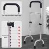 MYRTFK Stand Assist, Safety Grab Bar Mobility Standing Aid Rail Chair Assistance Handle for Seniors Adjustable Height Cane for Elderly Couch, Chair, Bedside, Toilet view 4