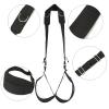 Black Nylon Adjustable Multifunctional Neck And Thigh Bracelet, Suitable For Outdoor Enthusiasts - D16-Uk view 2
