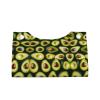 Avocado Pattern Print Tissue Box Holder Aesthetic Tissue Box Cover, Leather Tissues Holder for Countertop Office Desk view 2