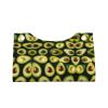 Avocado Pattern Print Tissue Box Holder Aesthetic Tissue Box Cover, Leather Tissues Holder for Countertop Office Desk view 4