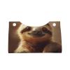 Adorable Sloth Print Tissue Box Holder Aesthetic Tissue Box Cover, Leather Tissues Holder for Countertop Office Desk view 4
