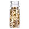 2Pcs Gold Foil Paper for Food Decoration, Multifunctional Bottled Foil for Cakes, Desserts, Cocktails, and Crafts view 3