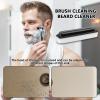 Beard Brush Cleaner for Sink - Soft Bristle Hair Cleaning Sponge, Gentle Scrubber Tool | Multi Sink Drain Brush for Bathtub Toilet Basin | Reusable Facial Hair Remover Cleaner for Bathroom view 4