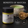 Asayu Japan Premium Ceremonial Matcha Powder from Mount Fuji - Authentic Japanese Green Tea for Tea Ceremonies, Natural Antioxidant, Energizing - 100g Bag view 2