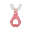 Kids Teeth Cleaning Manual Brush U-Shape Oral Tooth Cleaning Pink 2-6 Years view 4