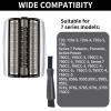 Electric Shaver Head for Braun Series 7, Shaving Head Replacement Heads, Electric Shaver Head Replacement Part for Braun S7, Replacement Blades Foil Head Accessories for Shavers with Razor Cleaning view 3