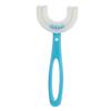 Kids Teeth Cleaning Manual Brush U-Shape Oral Tooth Cleaning Blue 6-12 Years view 4