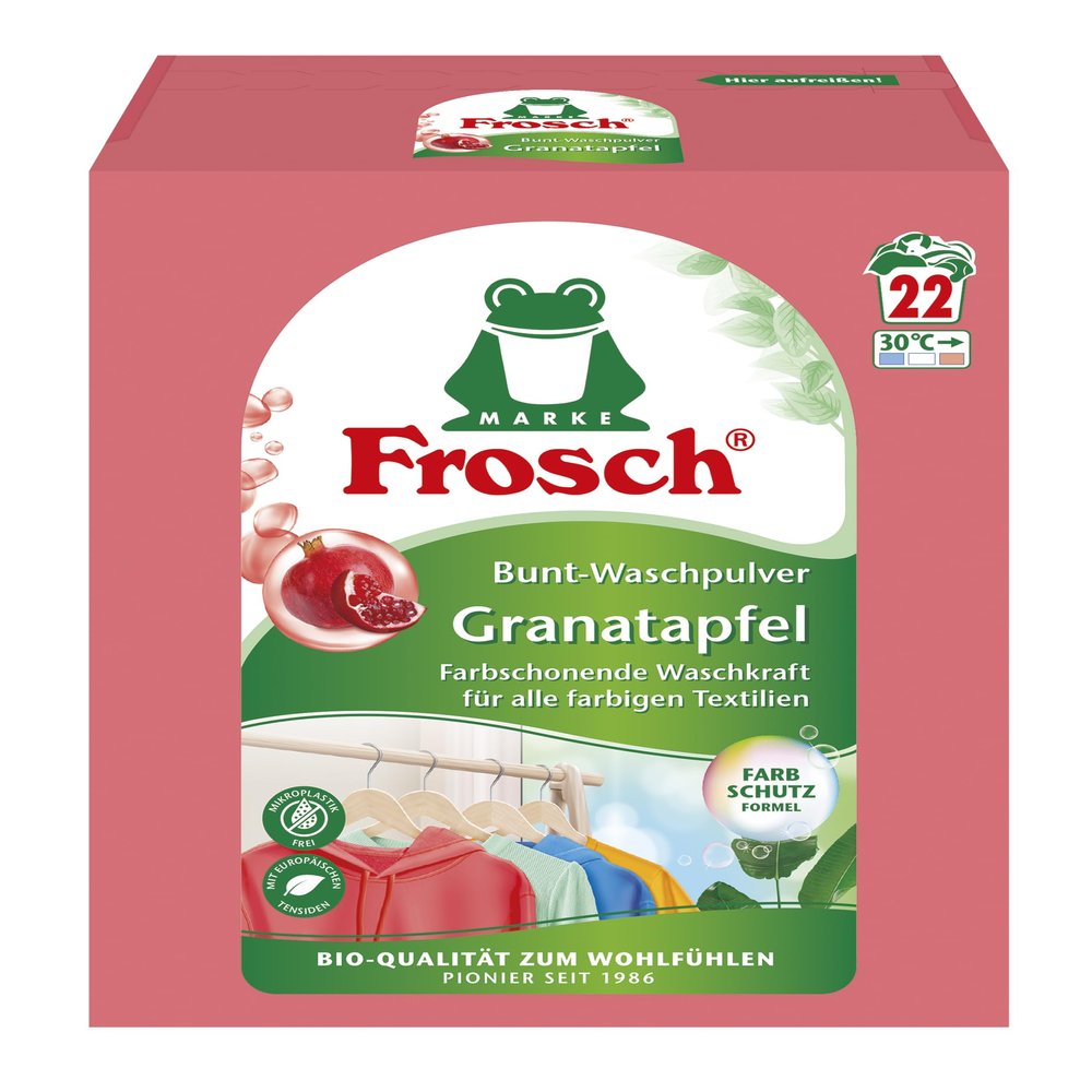 Frosch Pomegranate Coloured Washing Powder (1.45 kg)