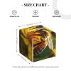Bee Honeybee1 Print PVC Leather Tissue Box Holder Napkin Facial Tissues Holder Dispenser for Bathroom Home view 4