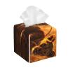 African Animals2 Print PVC Leather Tissue Box Holder Napkin Facial Tissues Holder Dispenser for Bathroom Home view 1