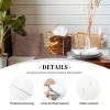 African Animals2 Print PVC Leather Tissue Box Holder Napkin Facial Tissues Holder Dispenser for Bathroom Home view 3