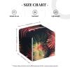 Beautiful Fireworks Print PVC Leather Tissue Box Holder Napkin Facial Tissues Holder Dispenser for Bathroom Home view 4