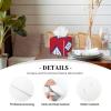 Arkansas State Flag Print PVC Leather Tissue Box Holder Napkin Facial Tissues Holder Dispenser for Bathroom Home view 3